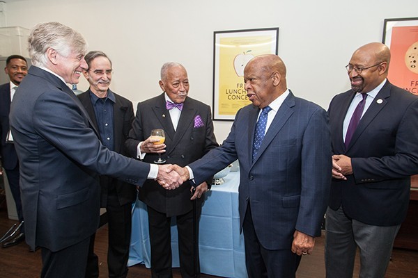 john-lewis-david dinkins-bollinger-announcement