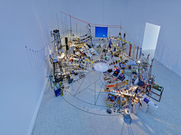 "Triple Point (Pendulum)" by Sarah Sze