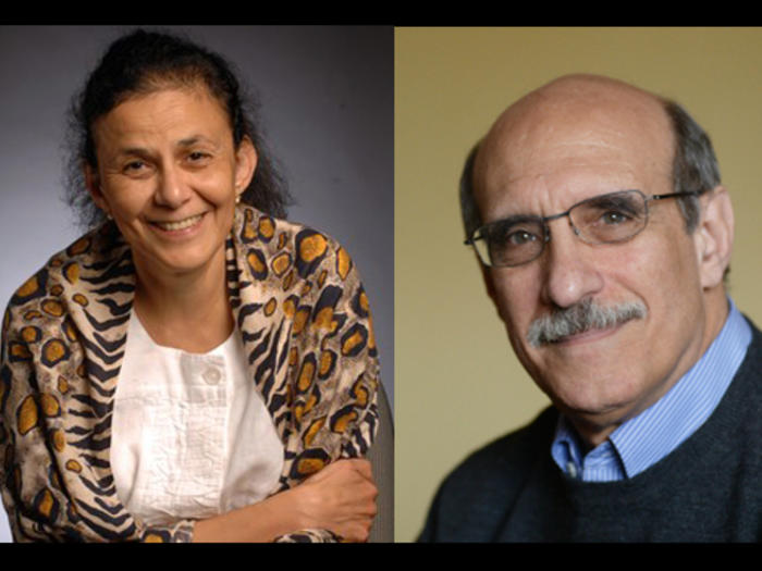 Wafaa El-Sadr and Martin Chalfie
