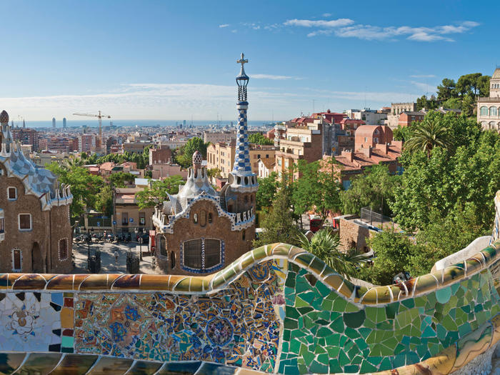 Parc Guell in Barcelona