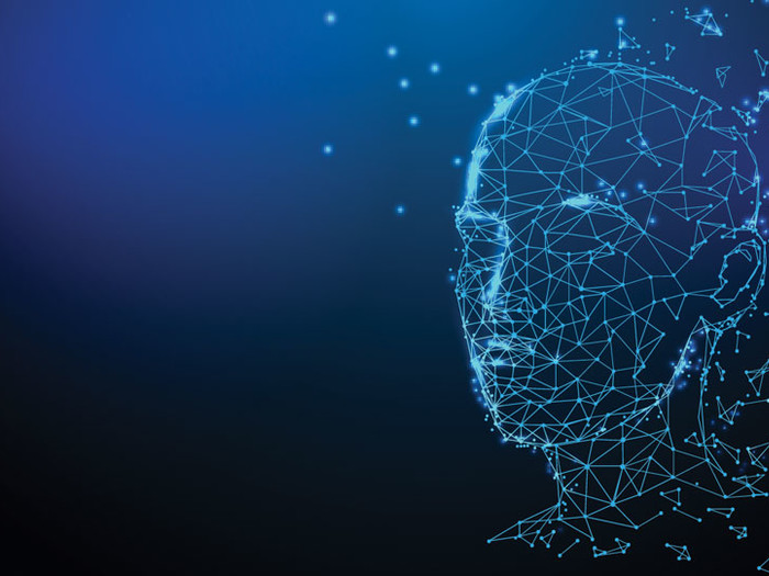 An artificial intelligence graphic