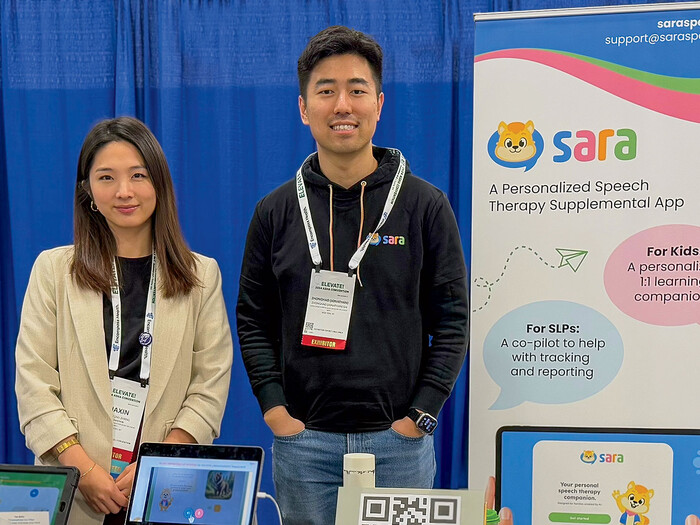 Sara Technology founders Jiaxin Zhang and Jonathan Shi