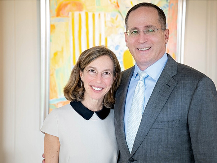 Jeannie and Jonathan Lavine