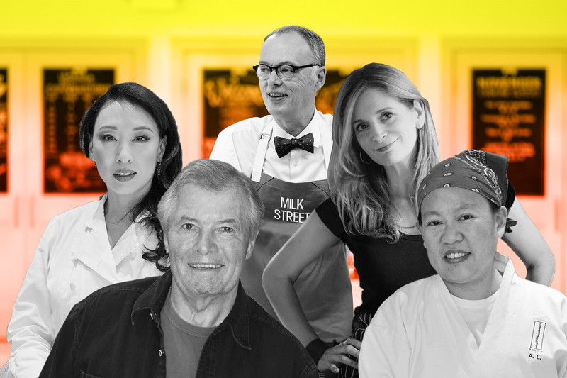 Judy Joo, Jacques Pépin, Christopher Kimball, Melissa Clark, Anita Lo