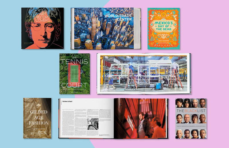 image of coffee table books by Columbians