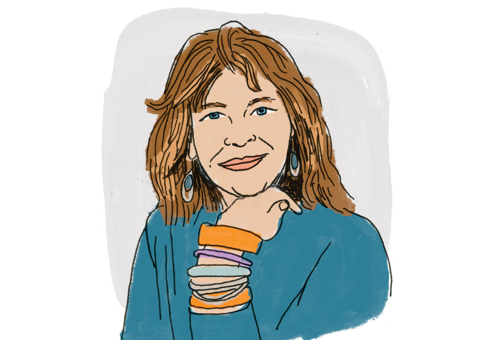 Illustration of Carol Becker