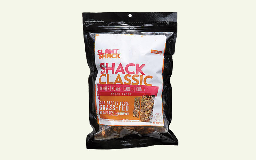 Bag of Slant Shack jerky