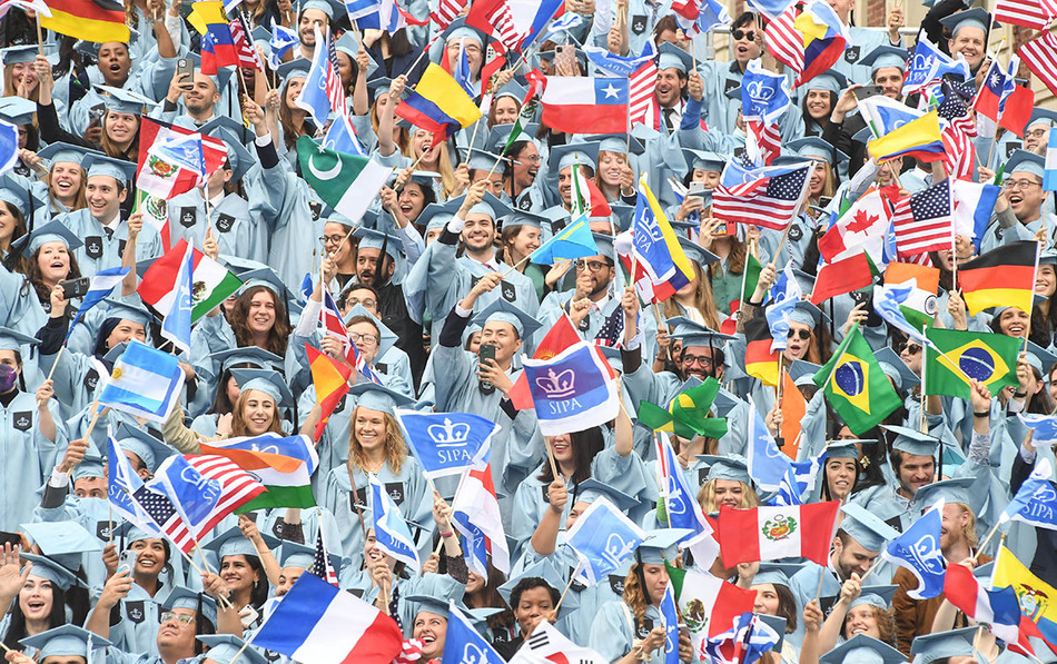 Columbia SIPA graduates at 2022 commencement 