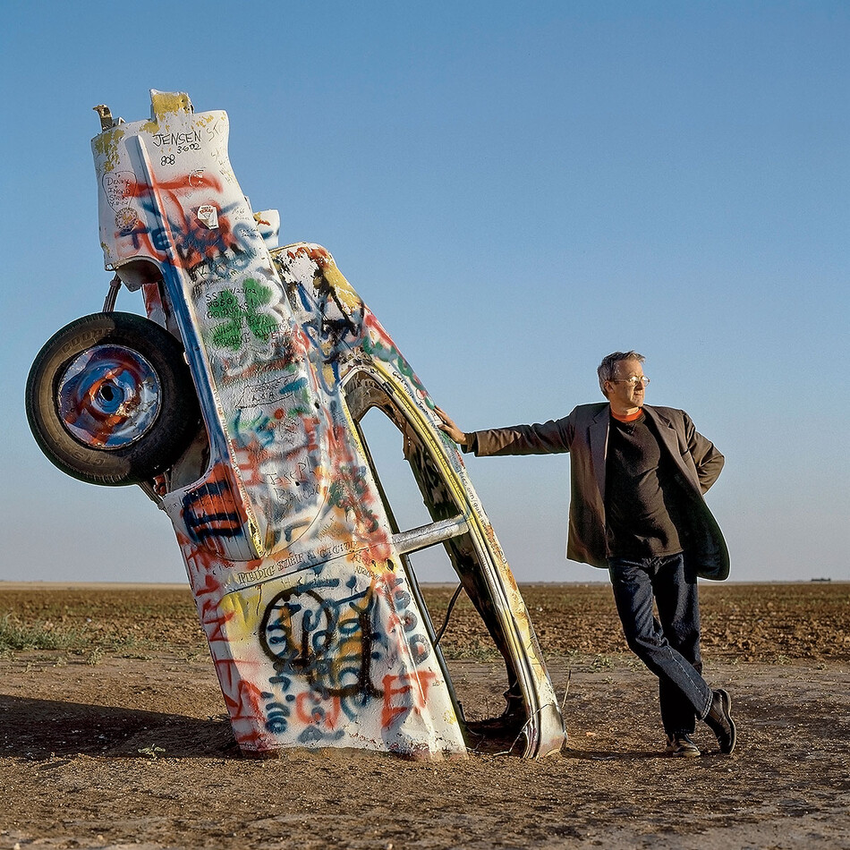 Chip Lord and Cadillac Ranch