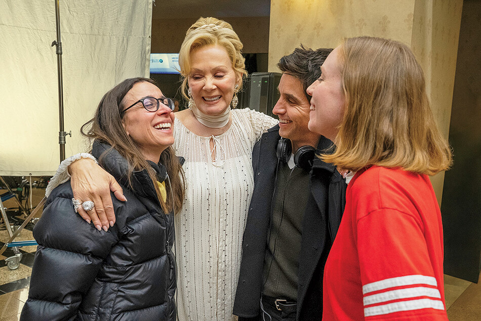 Lucia Aniello, Jean Smart, Paul Downs, and Hannah Einbinder 