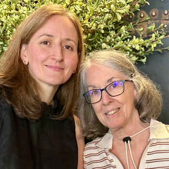 Alizah Holstein with Carolyn Bynum